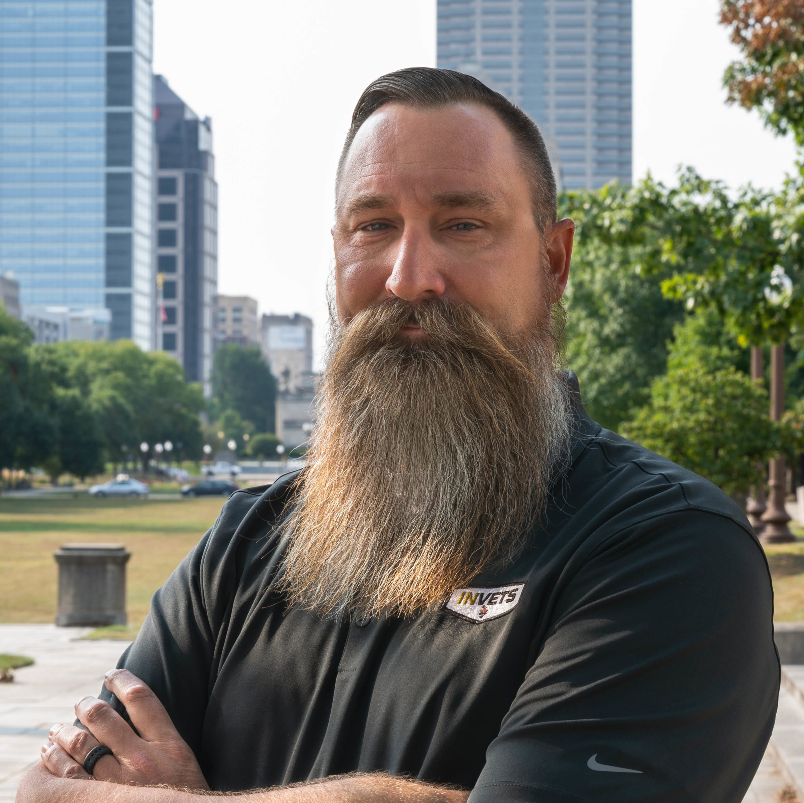 Jerry Young, Infantry, Army, Air Force, Veteran, Combat, National Guard, Indiana, Freedom Beard, Veteran Engagement Manager, LinkedIn.